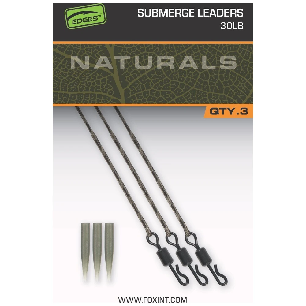Fox Naturals Submerge Leaders 30Lb