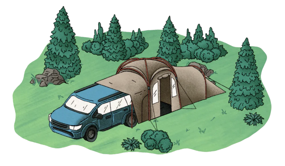 Kampa Mod 250 Dune - Suv Tunnel