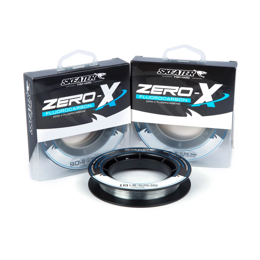 Skeater Zero-X Fluorcarbon 90Lb 0.95Mm 5M