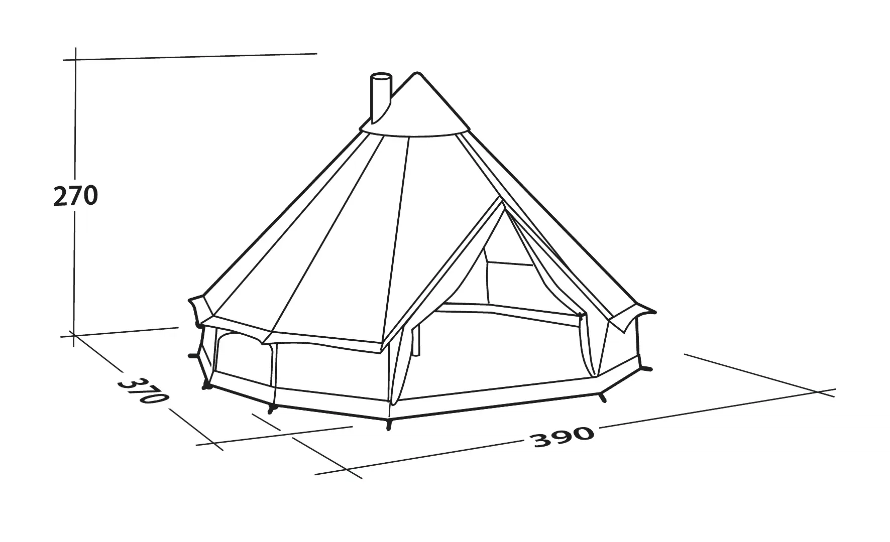 Robens Tipi Tent Klondike