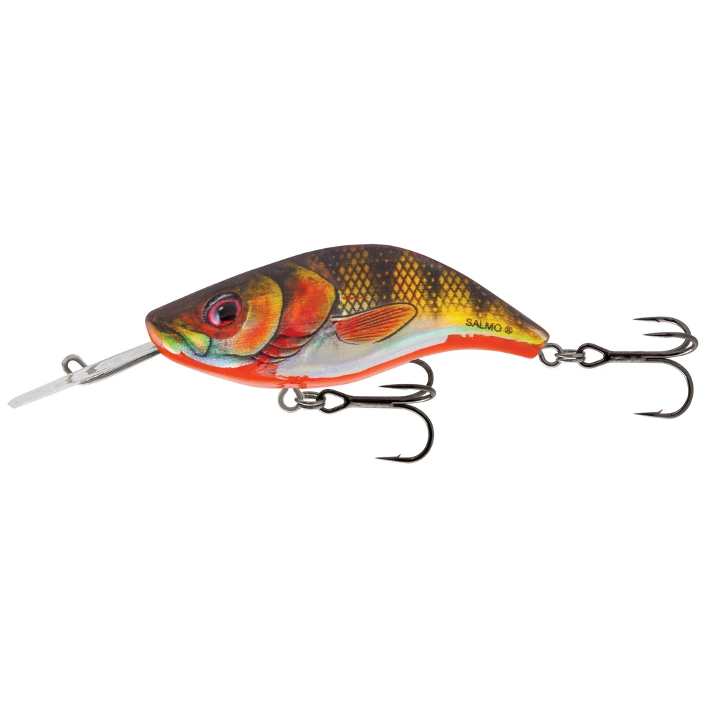 Salmo Sparky Shad Flo 4Cm Yellow Holo Perch