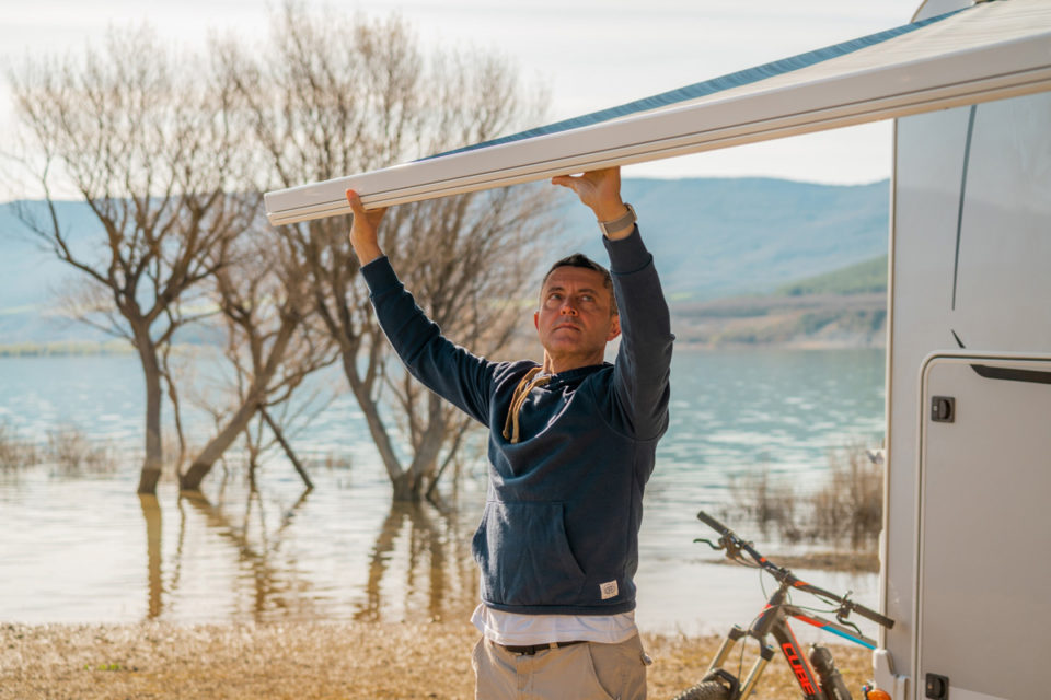 Fiamma Luifel F45 S Zwart