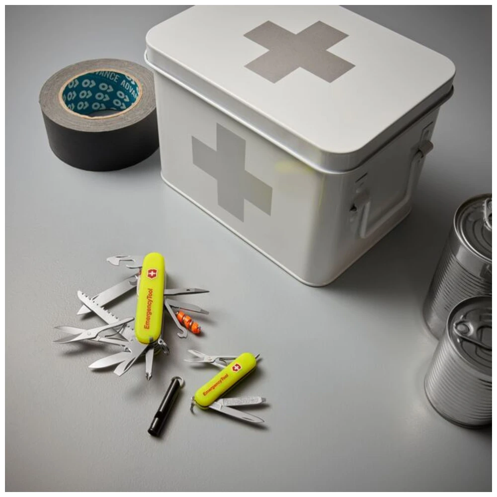Victorinox Zakmes Huntsman Emergency Tool, 23 Functies, Fluo Geel