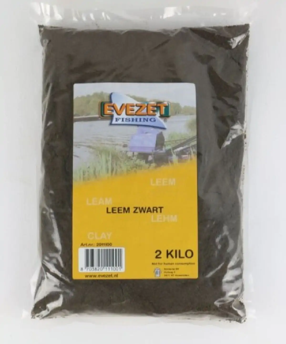 Evezet Ready Turfleem Zwart