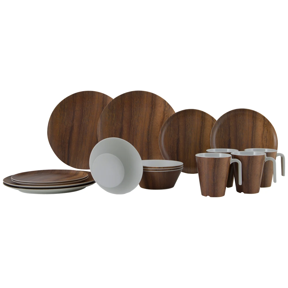 Gimex GX Nat Servies Wood 16Dlg
