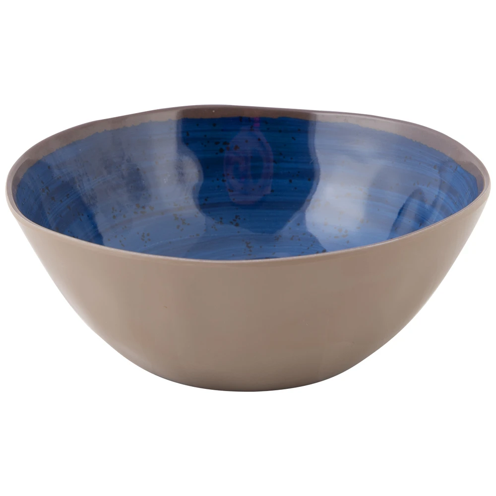 Bo-Camp Servies Halo 12Dlg Melamine Blau