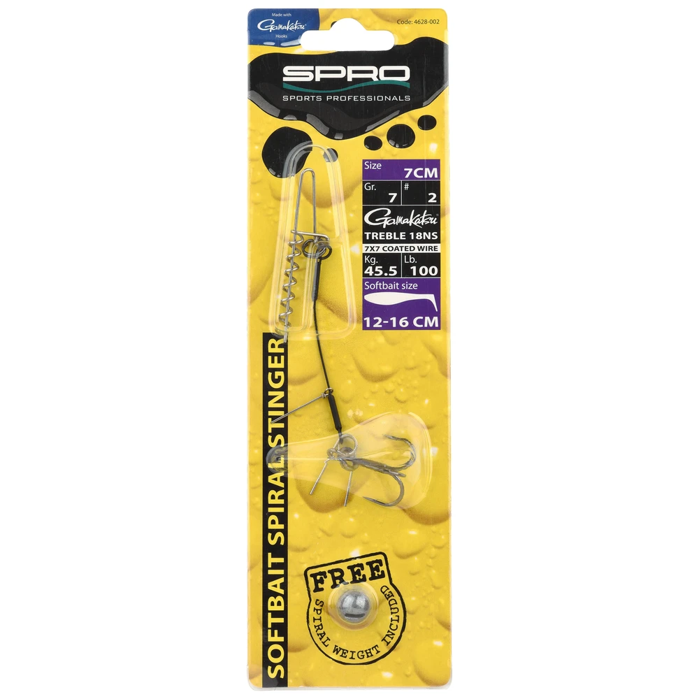 Spro Spiral Stinger Rig 7Cm 7G