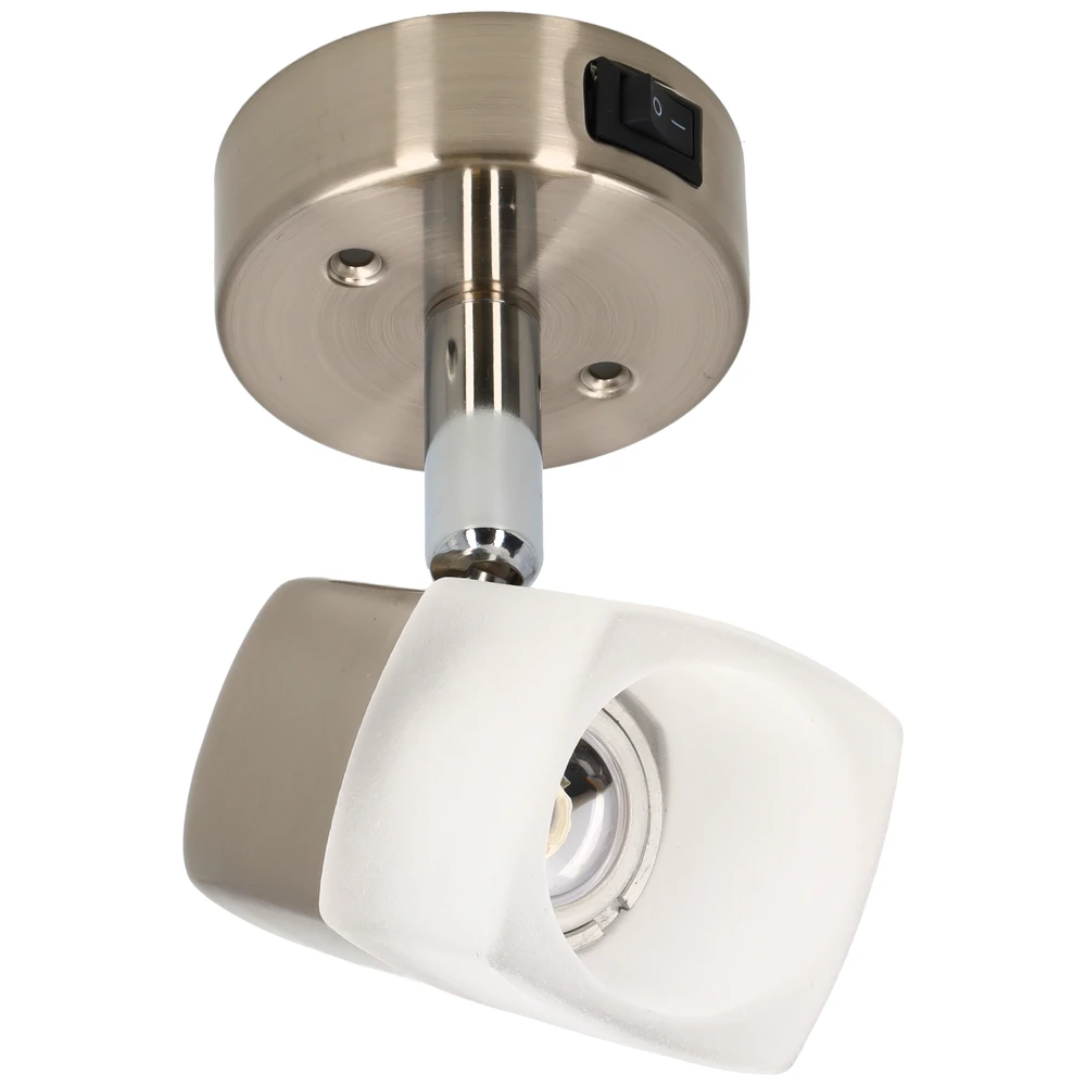 Haba Luna 12V Led Spot Satin Nickel