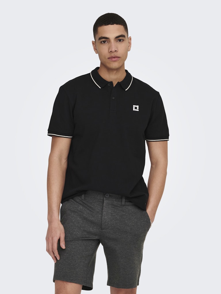 Only & Sons Fletcher Life Slim SS Polo Heren