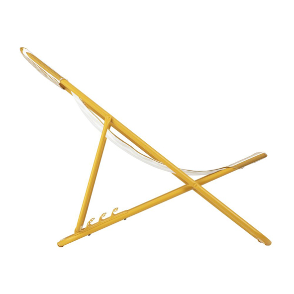 STRANDSTOEL MAXI TRANSAT RAYURE MIEL