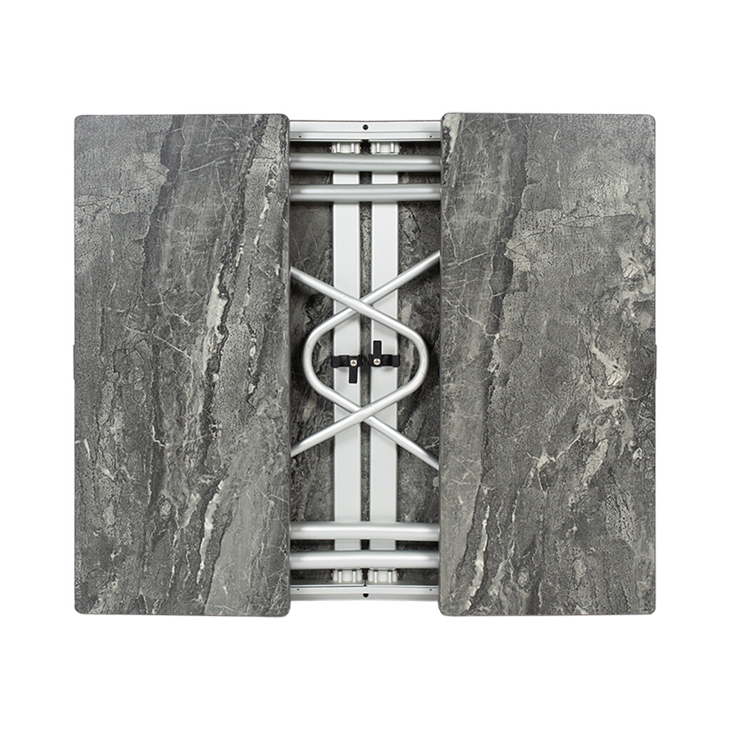 Trafellife Sorrento Tafel Uitschuifbaar Honeycomb Dark Grey 80/110/140 Cm