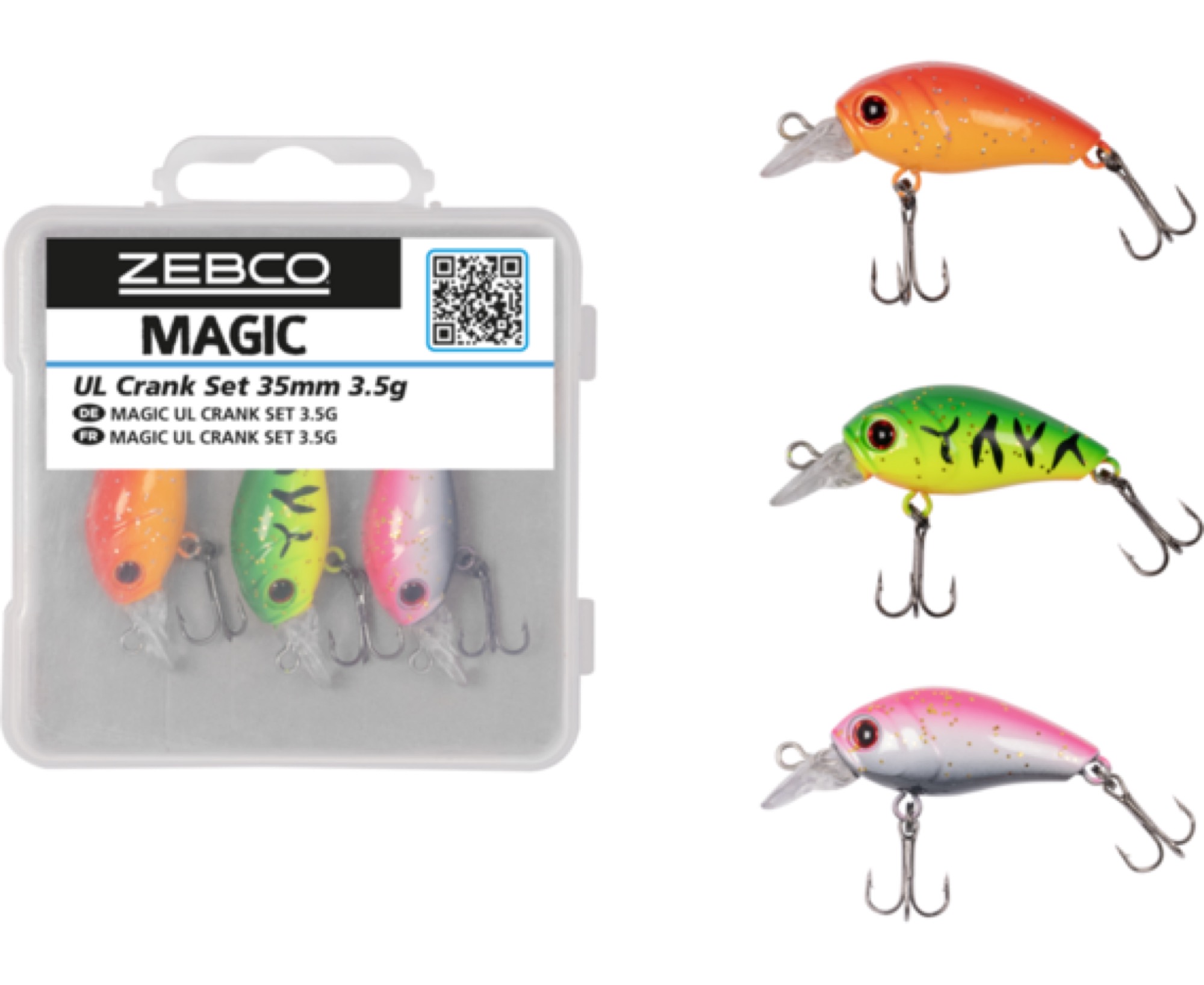 Zebco Magic Ul Crank Set 35mm 3.5g