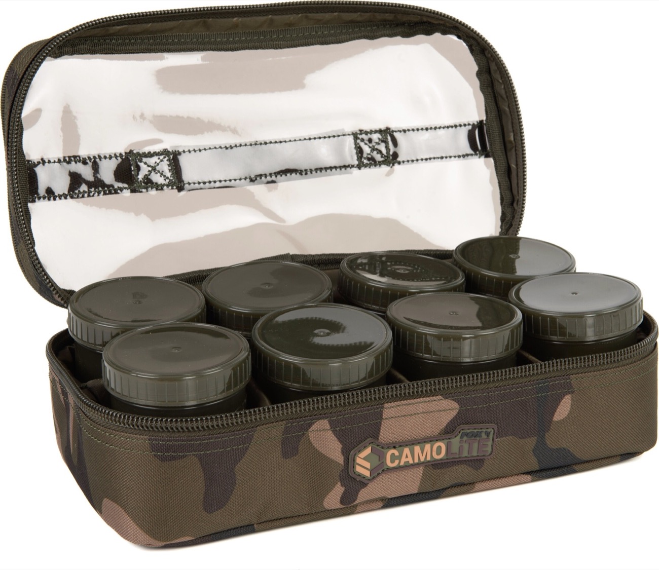 Fox Camolite 12 Pot Hookbait Case