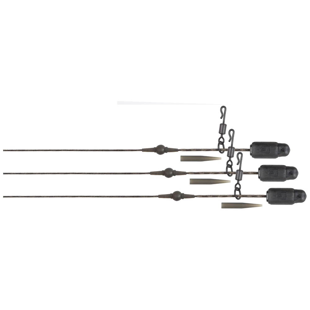 Fox Edges Naturals Heli-Clip Rigs 30Lb Subx3