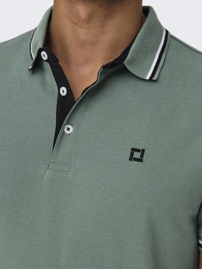 Only & Sons Fletcher Life Slim SS Polo