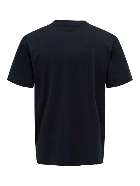 Only & Sons Max Life Reg Stitch Tee Heren