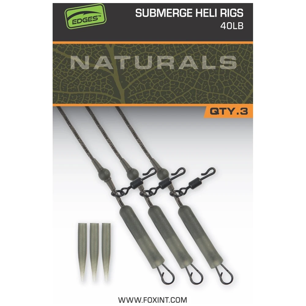 Fox Naturals Submerge Heli Rigs 40Lb