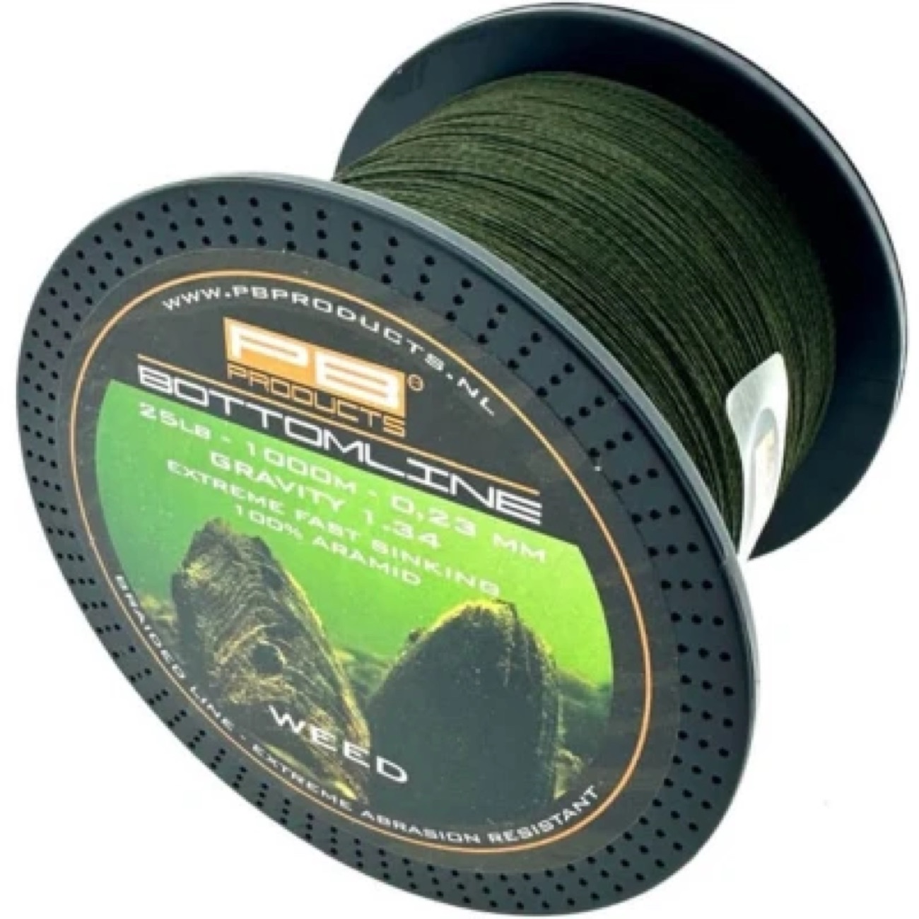 PB Products PB Products Bottom Line Weed 0.23Mm 25Lb 1000M