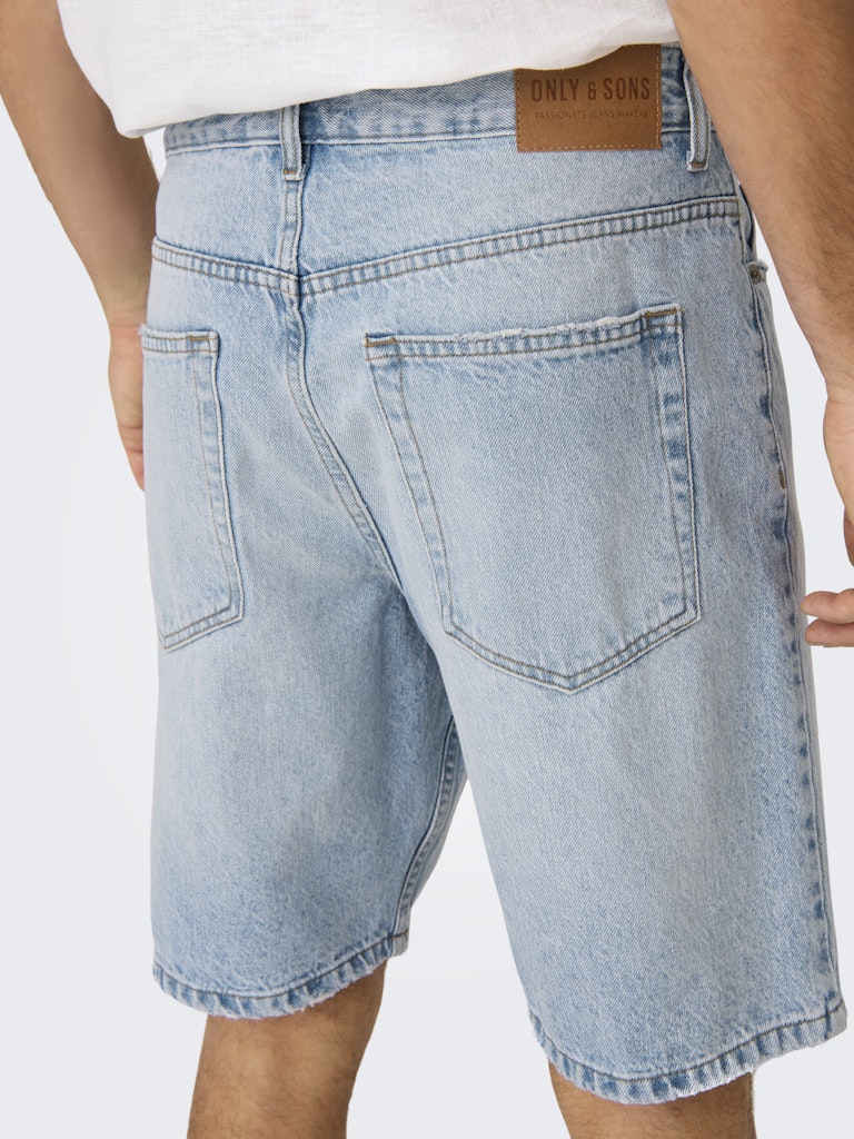 Only & Sons Edge Lb 2041 Tai Dnm Shorts Heren