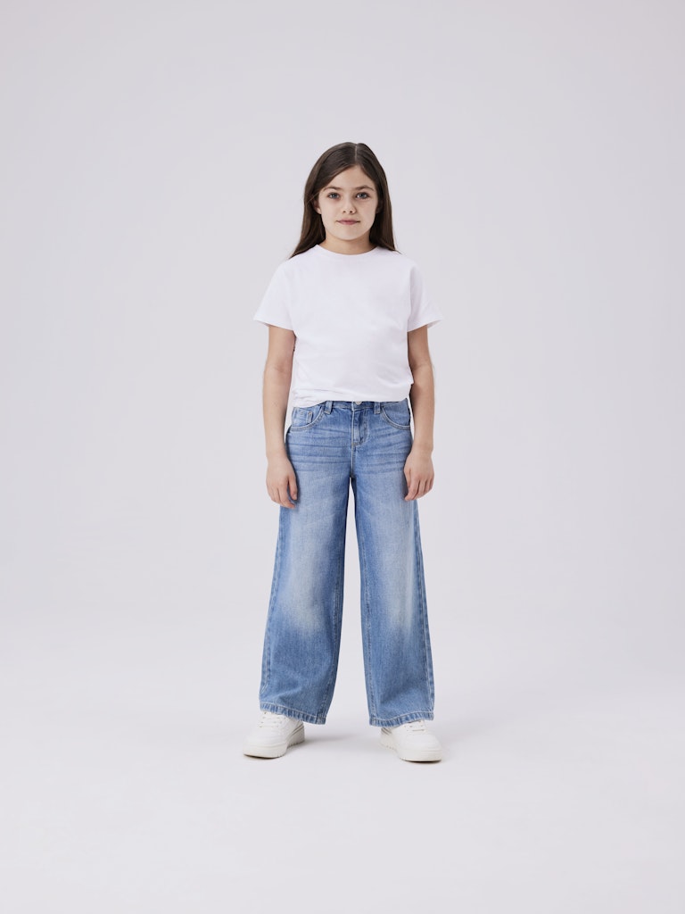 Name IT Kids Rose Wide Jeans 5529-BE Meisjes
