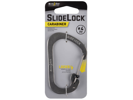 Nite Ize Karabijnhaak Slidelock Zilver #4