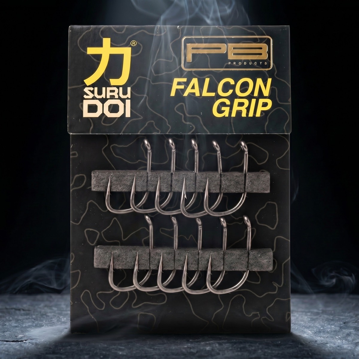 PB Products Surudoi Falcon Grip Hook Ptfe 10Pcs Size 2