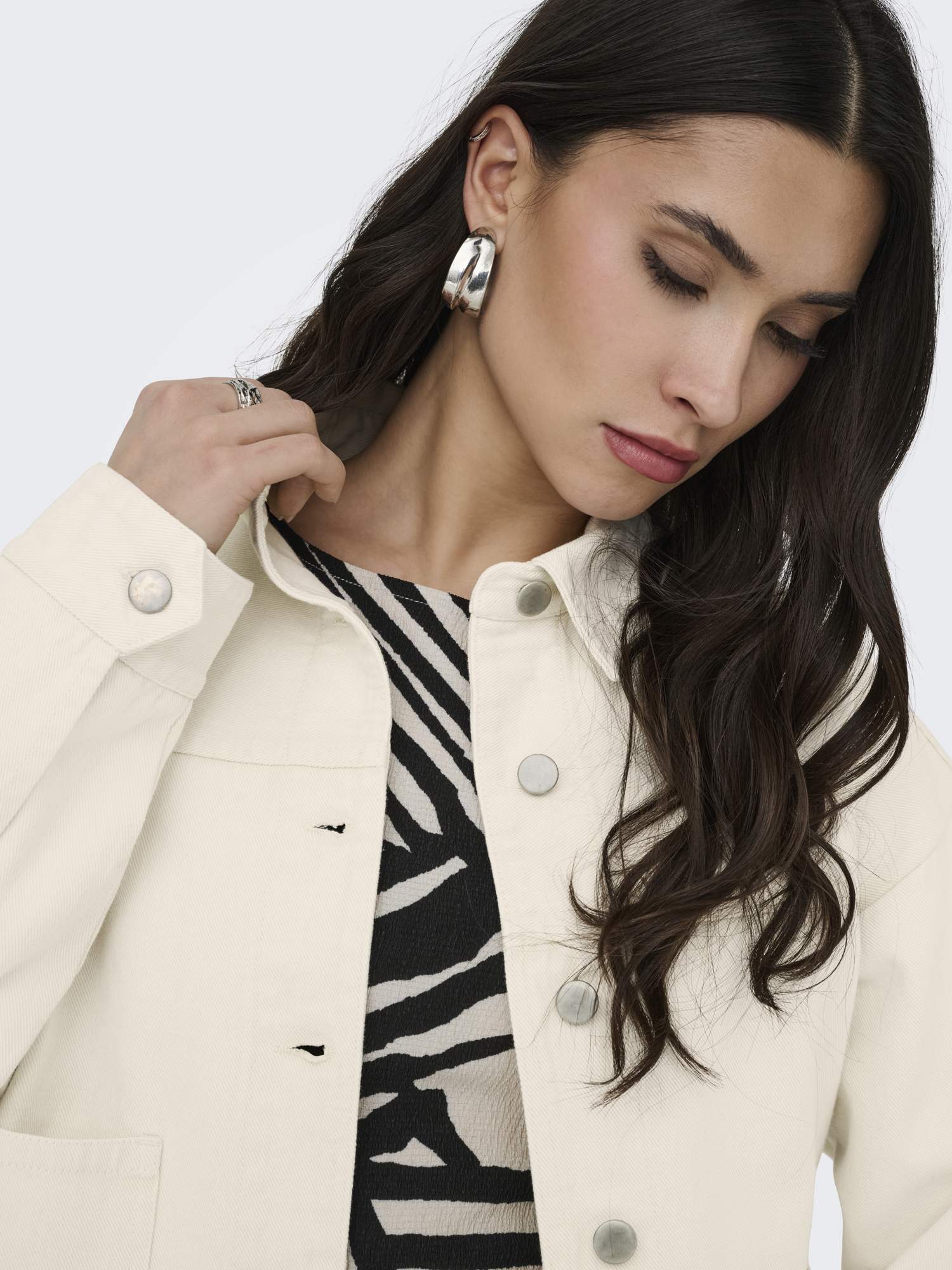 Jacqueline de Yong Noma L/S Shacket Dames
