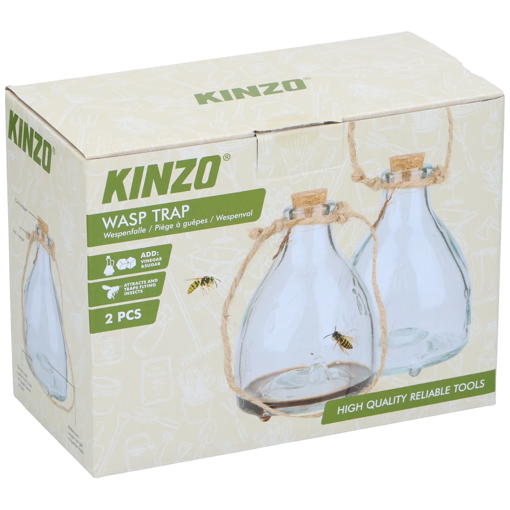 Kinzo Wespenvanger Glas 14X9Cm