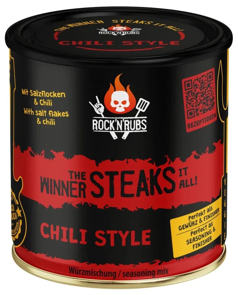Rock'n Rub The Winner Steaks It All Chili Style 180 Gr
