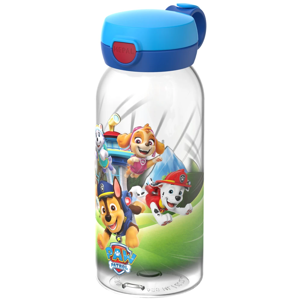 Mepal Drinkfles Met Flipdop Campus 600 Ml - Paw Patrol Pups