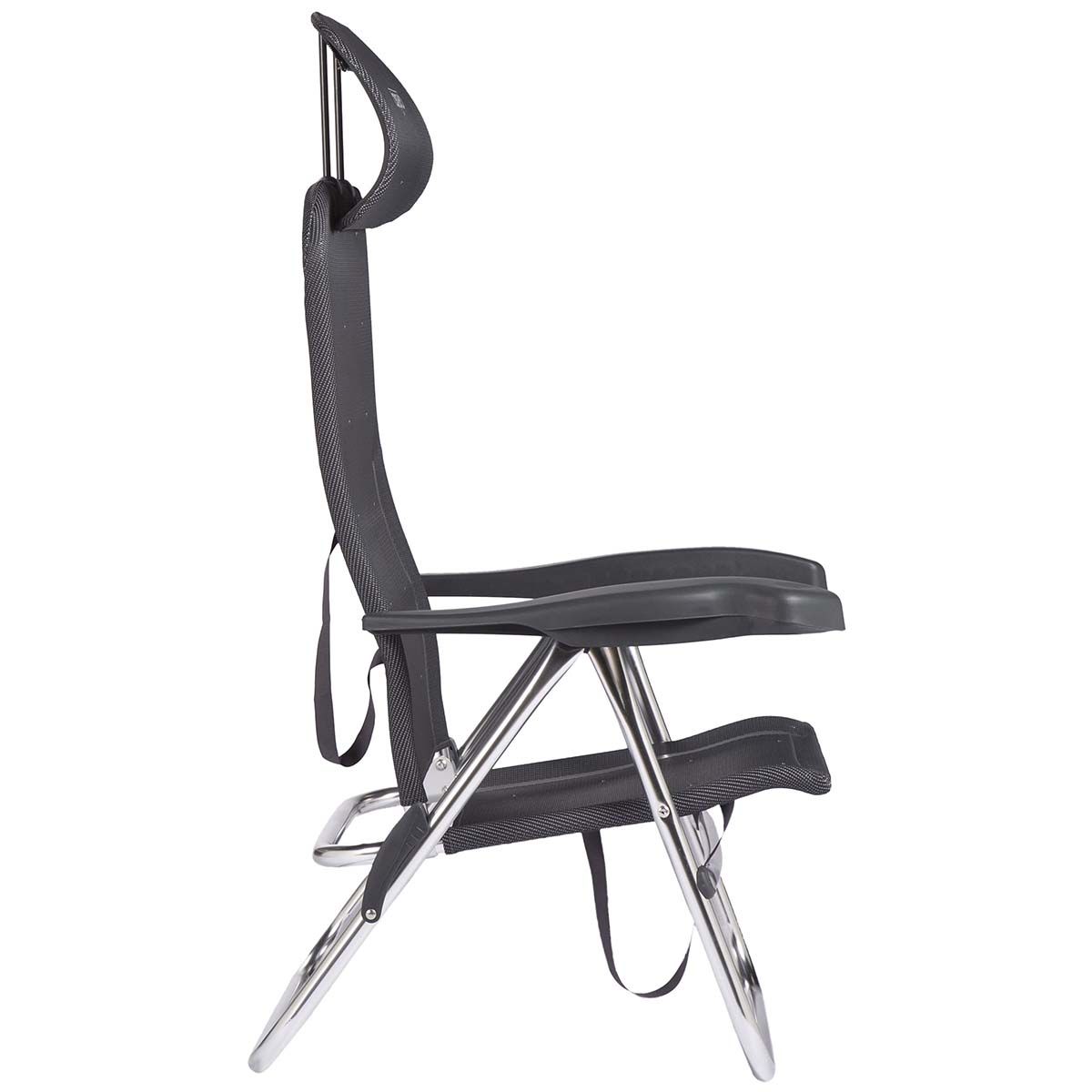 Crespo AL-205 Compact Dark Grey strandstoel