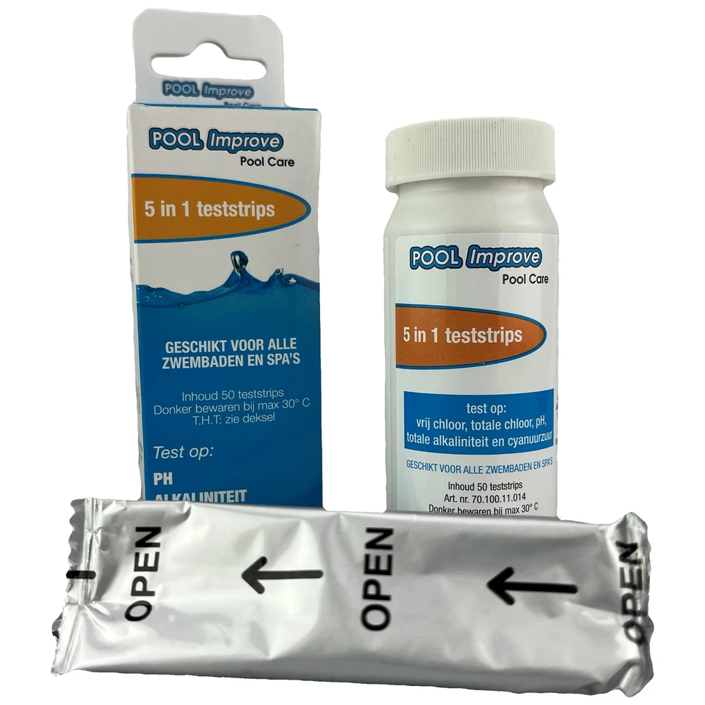 Pool Improve Pool Improve Teststrips 5 In 1