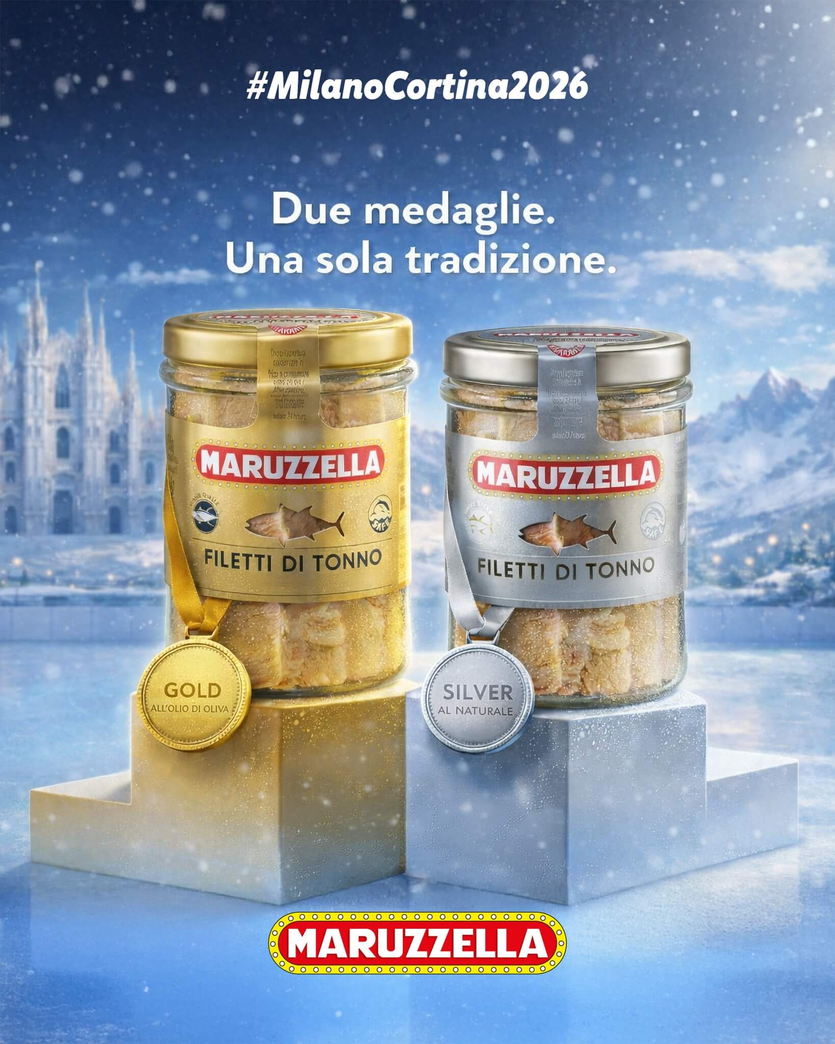 Maruzzella Tonijnfilets In Olijfolie 185Gr