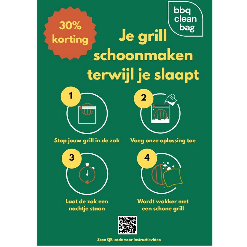 BBQ Clean Bag Large 60 x 70 Cm