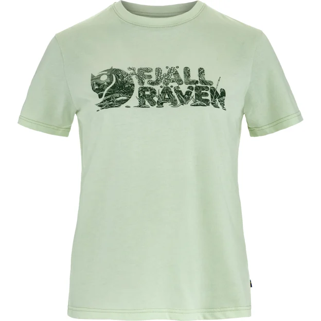 Fjallraven Lush Logo T-Shirt Dames