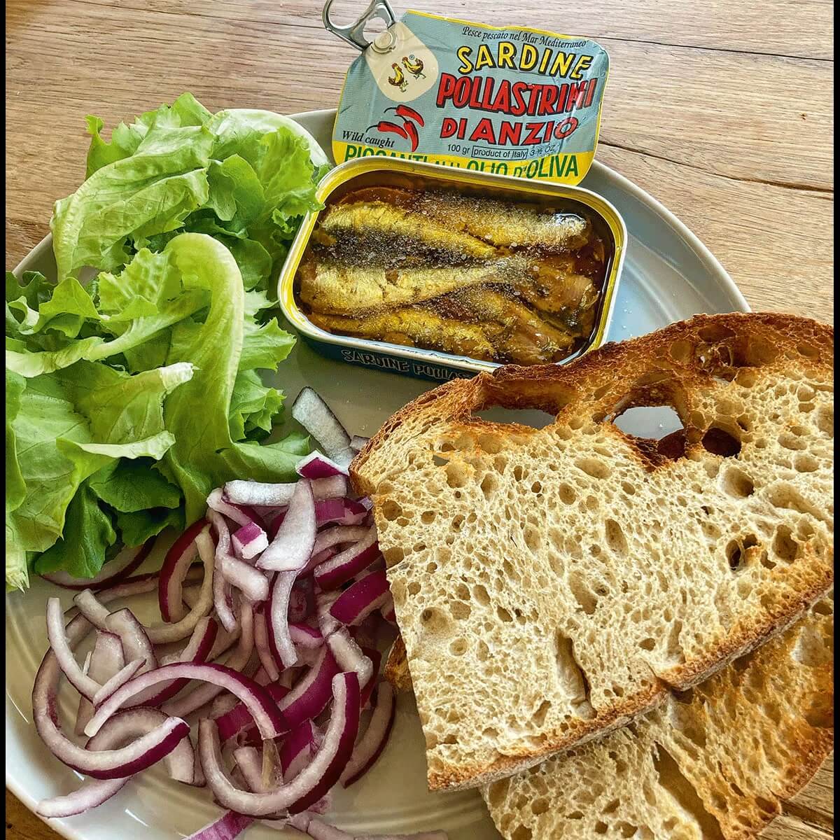 Pollastrini Sardines In Pikante Olijfolie 100 Gr