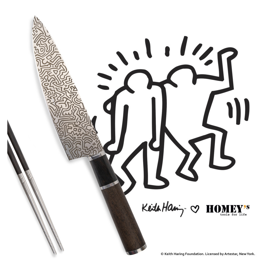 Homey's Koksmes Met Chopsticks, Keith Haring