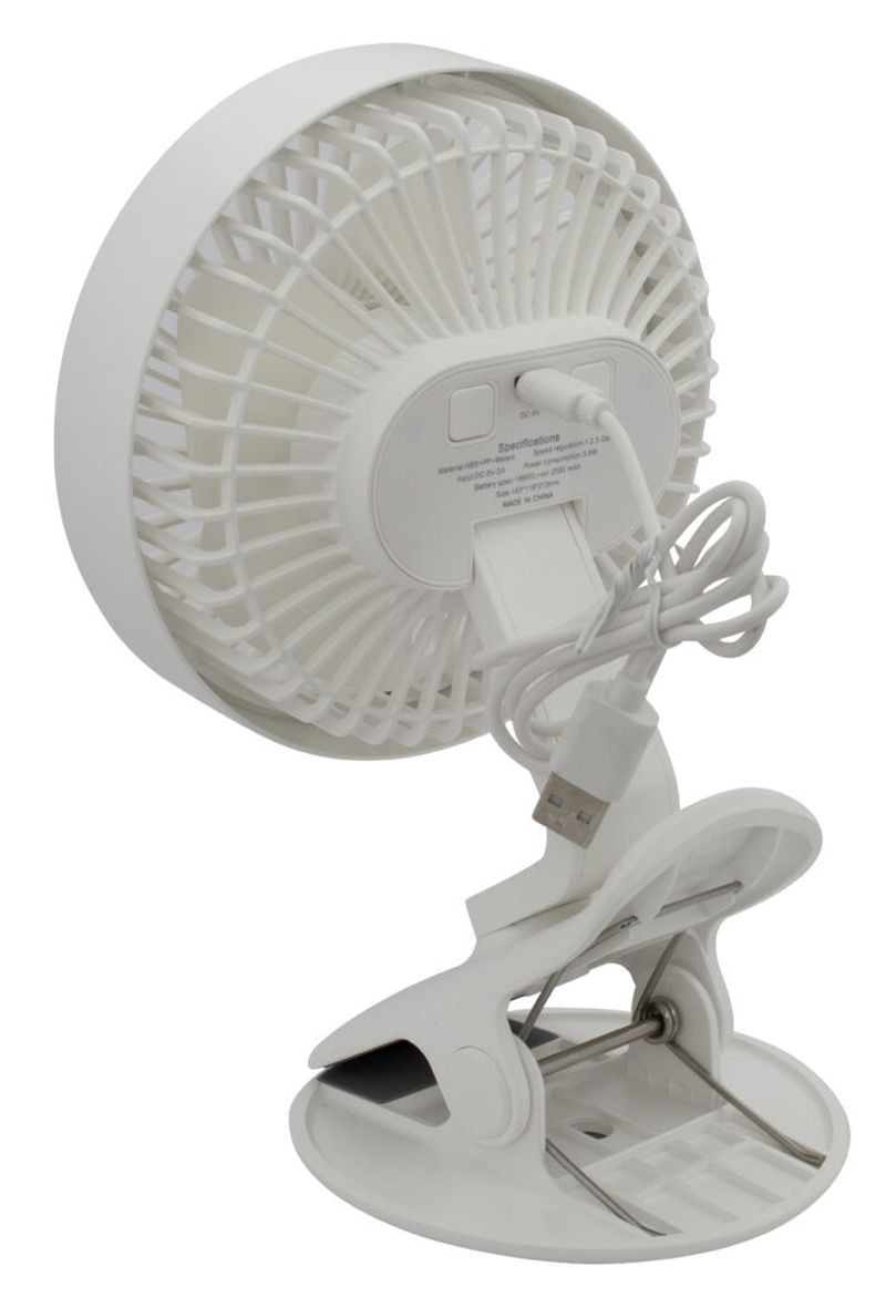 Eurotrail Klem Ventilator Met Lamp