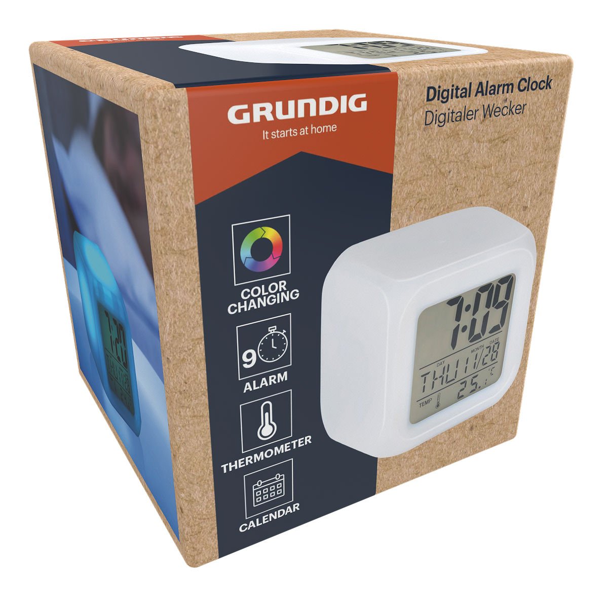 Grundig Digitale Reiswekker