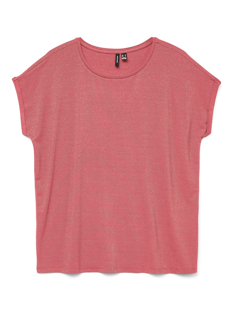 Vero Moda Lava Glitter SS Top Stripe LX Dames