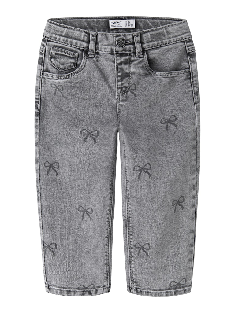 Name IT Mini Bella Mom Shaped Jeans 3555-ON Meisjes
