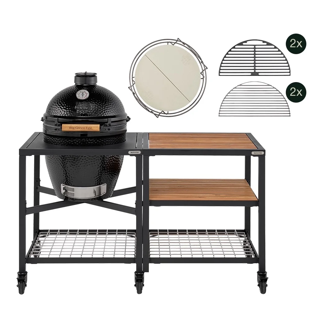 Big Green Egg Onyx Large Outdoor Kitchen