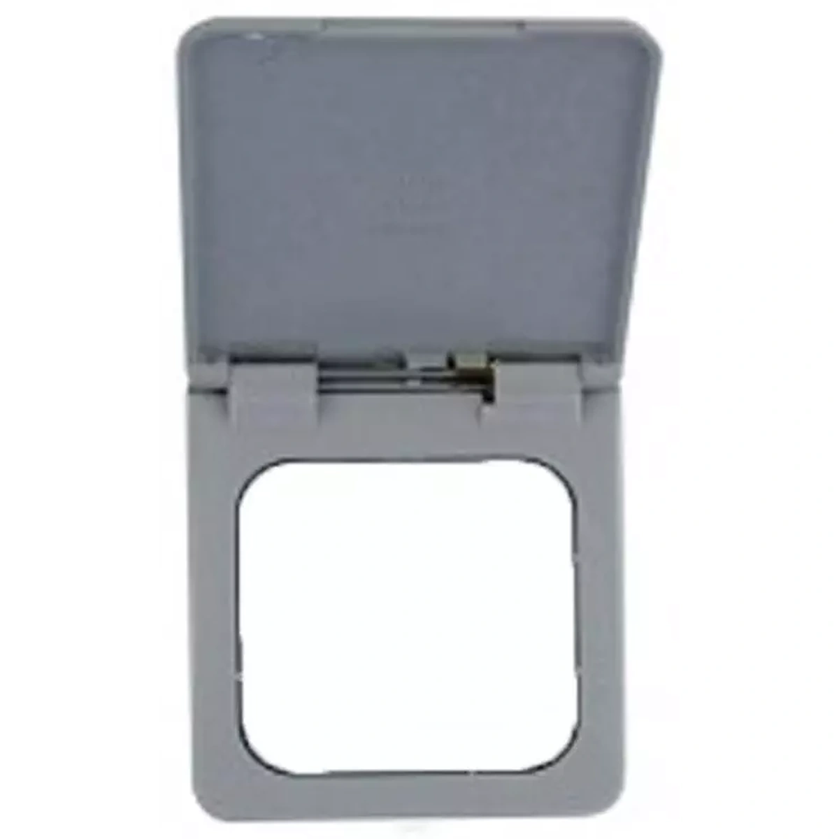 Presto Contactdoos Cover Met Klepje Grijs