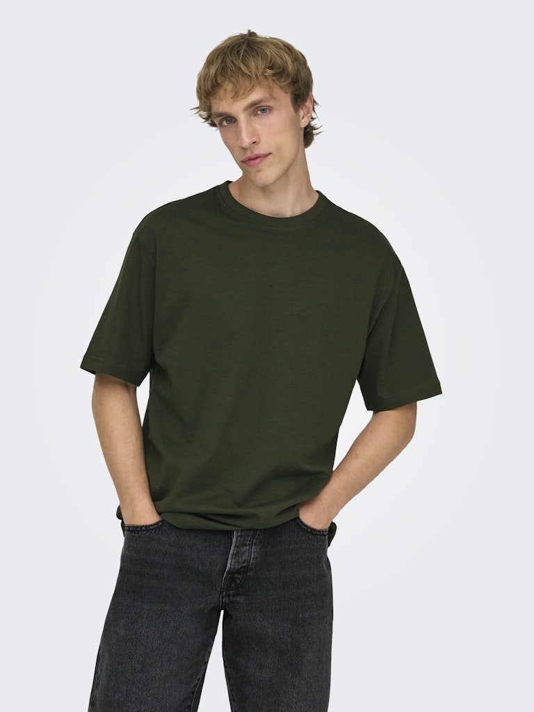 Only & Sons Fred Rlx SS Tee Heren