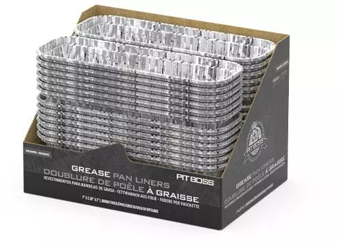 Pit Boss Foil Tray Liner- Navigator 150 (6 Pack)