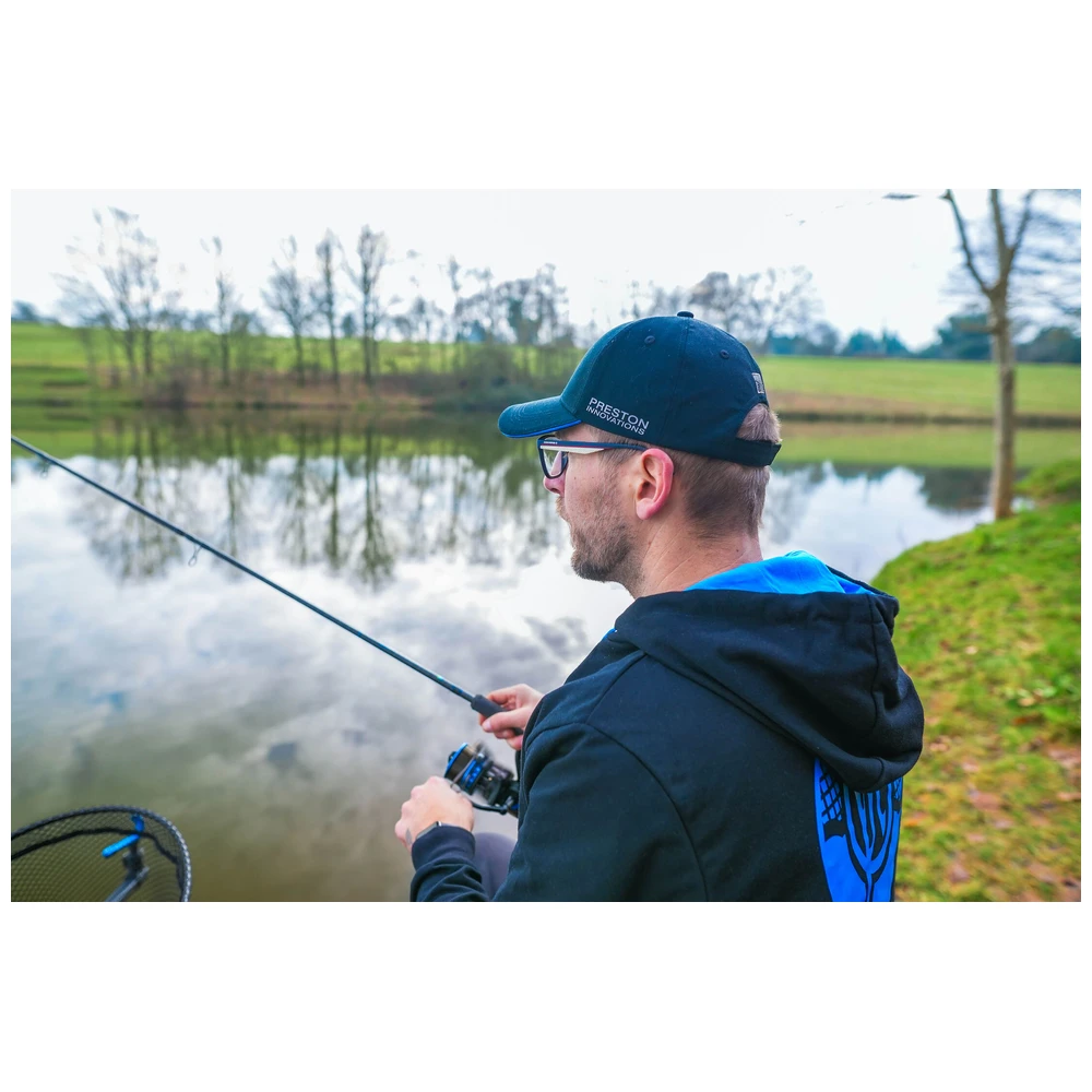 Preston Black/Blue HD Cap