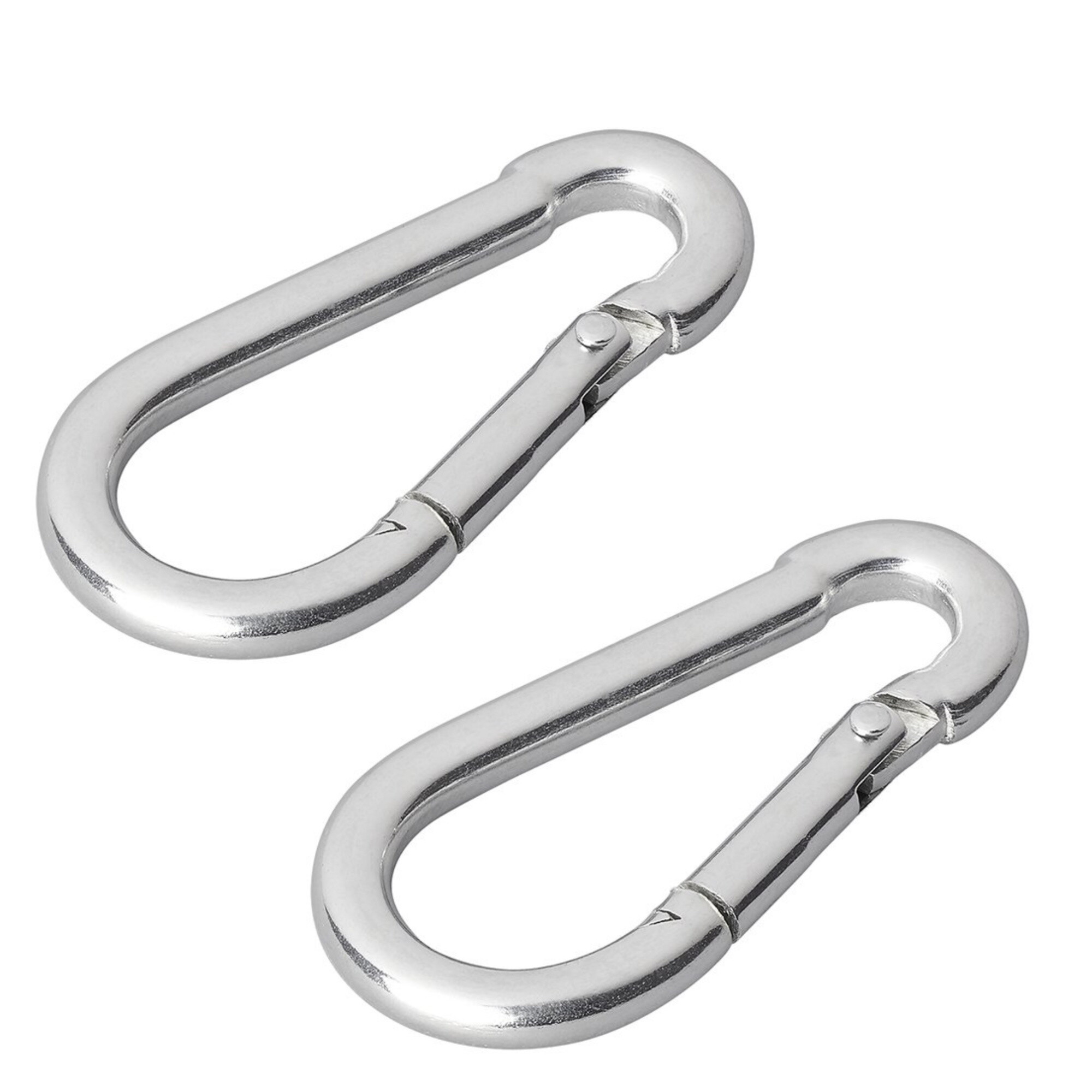 Proplus Karabijnhaak Metaal 6X60 Mm - 2 Stuks