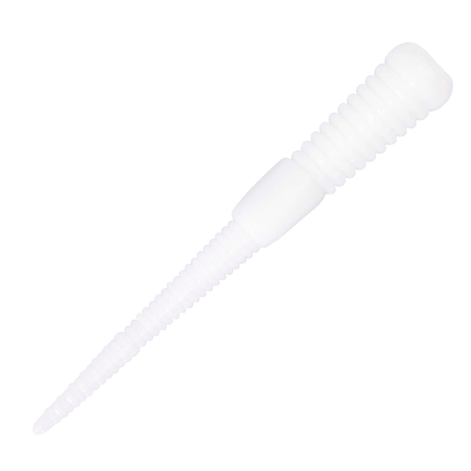 Zman Micro Wormz White 2"