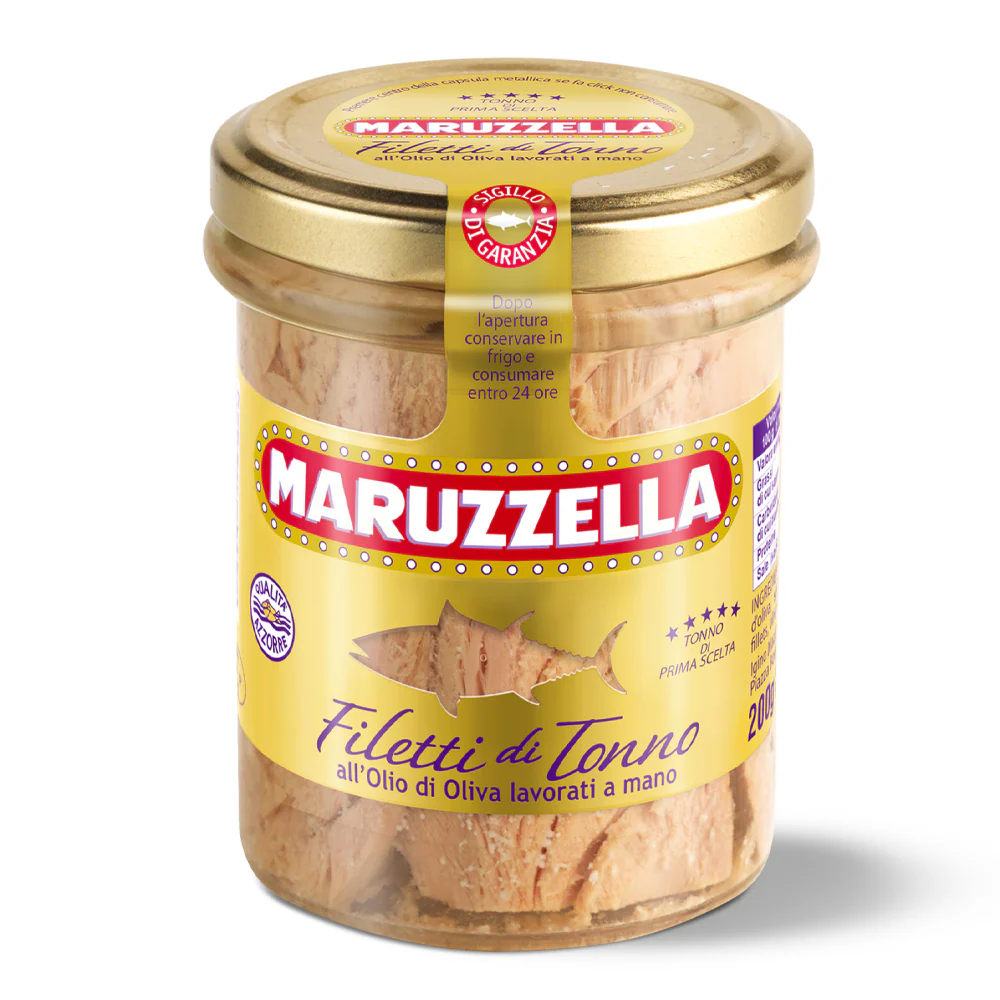 Maruzzella Tonijnfilets In Olijfolie 185Gr