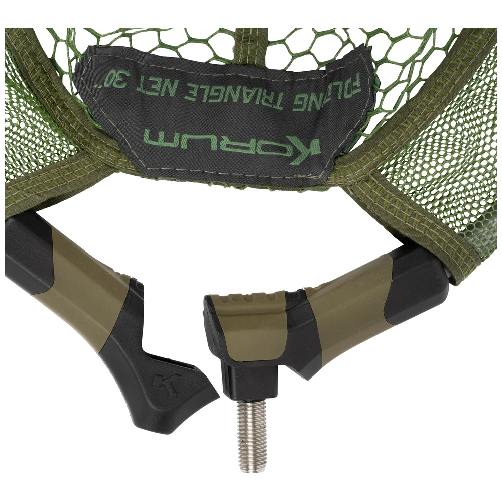 Korum Power Folding Triangle Net Latex 30